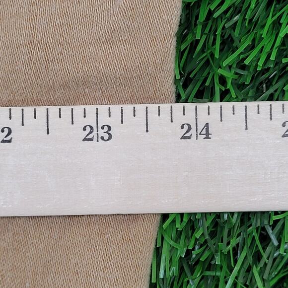 Vintage 60s Lee Snap Button Shirt XL 24x29 Khaki Brown USA - Picture 13 of 14